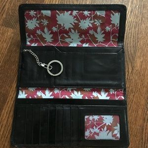 Authentic HOBO black leather walette